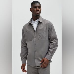 Ansel 🎁 Charcoal Long Sleeve Tech Shirt